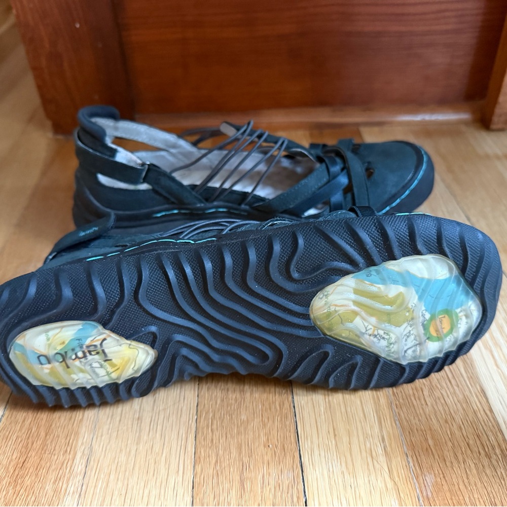 Jambu Black Women's Sandals - Picture 3 of 4